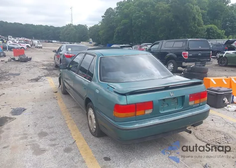 1992 Honda Accord Ex z USA, uszkodzony, nr VIN 1HGCB7578NA217868